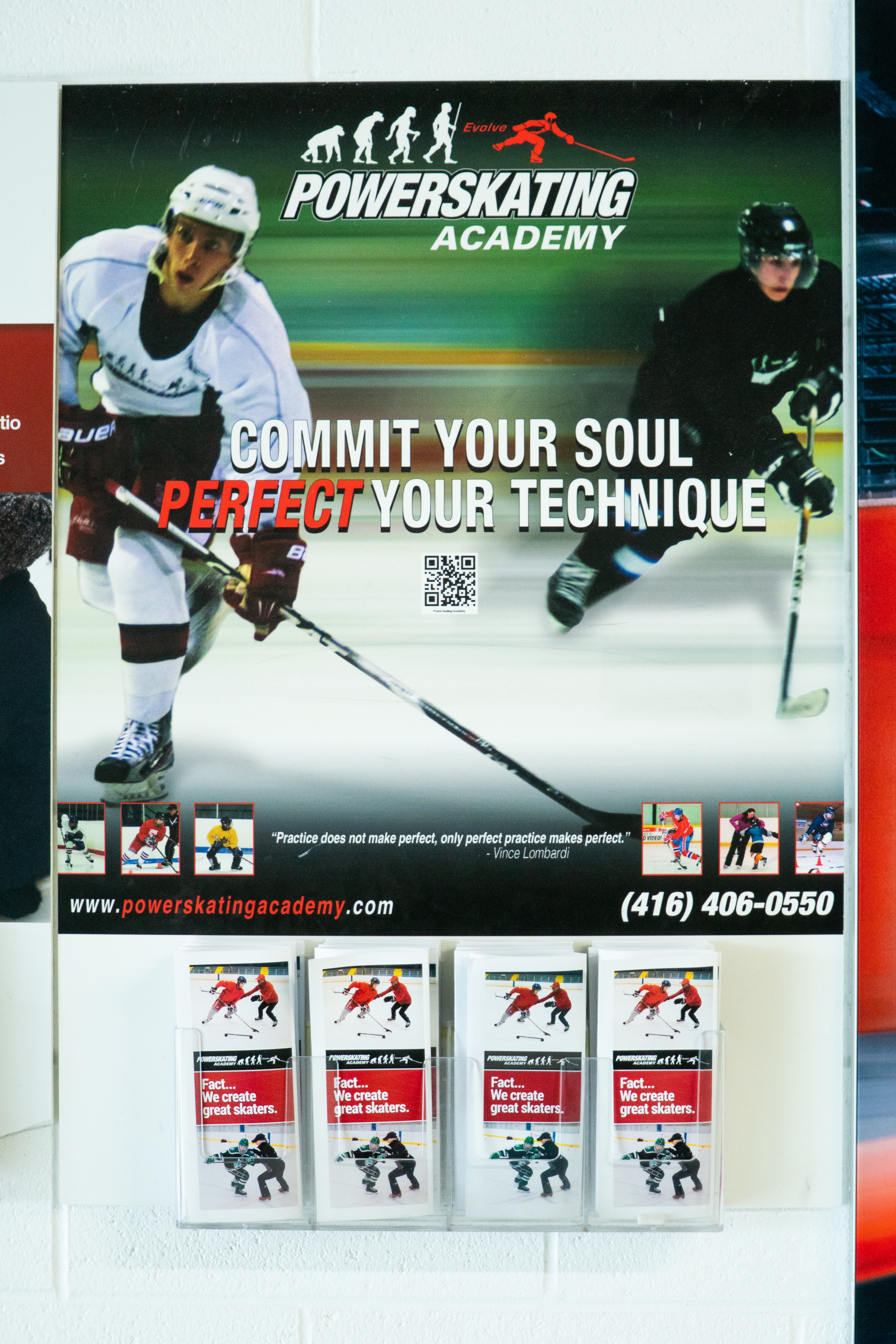 PowerSkating Academy Poster